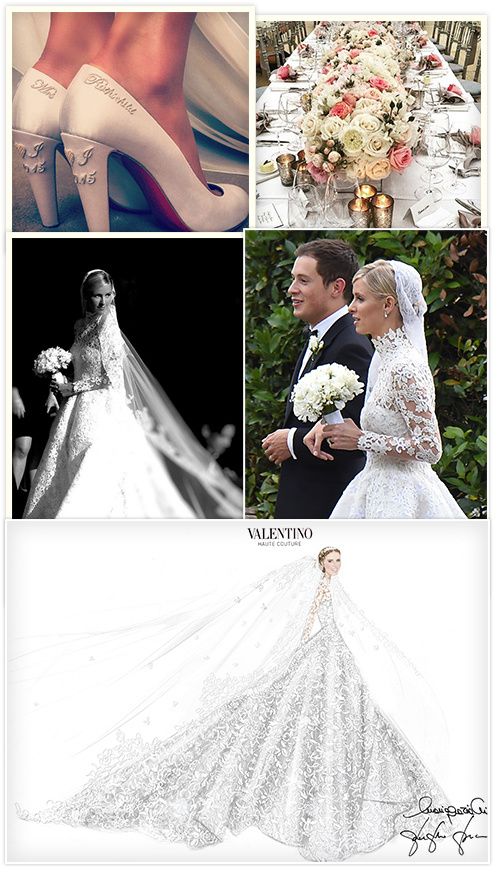 زفاف - La Robe De Mariée Valentino De Nicky Hilton