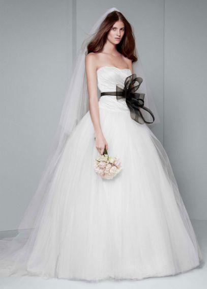 Свадьба - White By Vera Wang Draped Wedding Dress