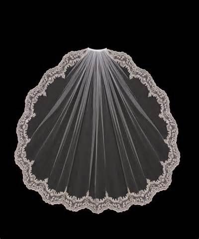 Wedding - Wedding Veil Fingertip Length with comb/ Bridal veil White or Ivory/35 inches in length