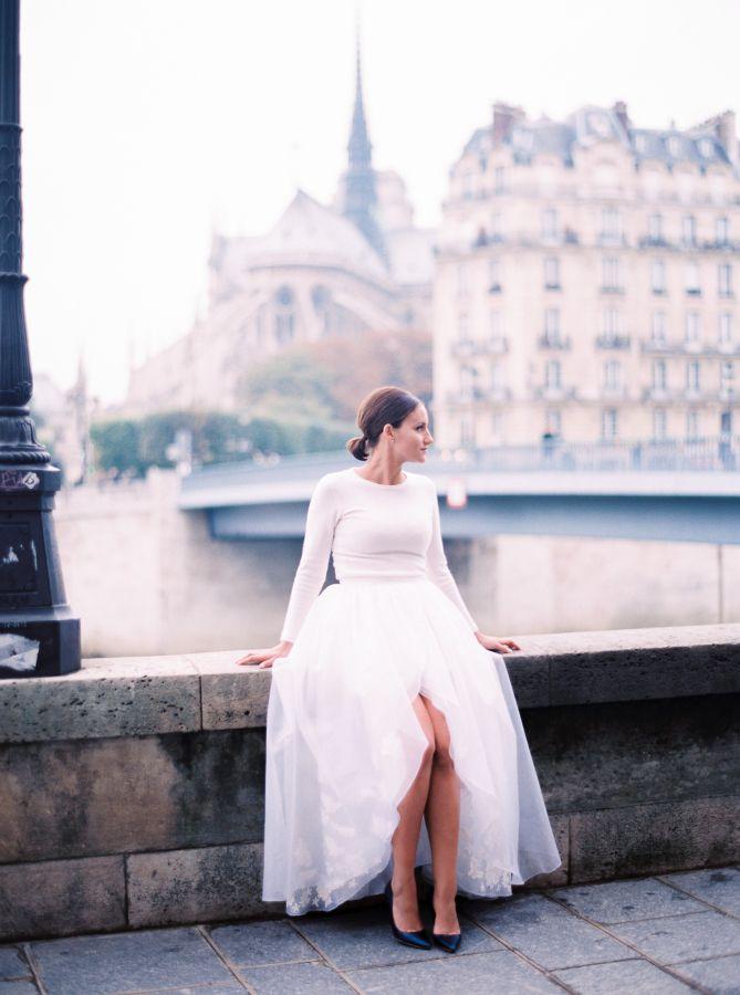 Wedding - Winter Elopement In Paris