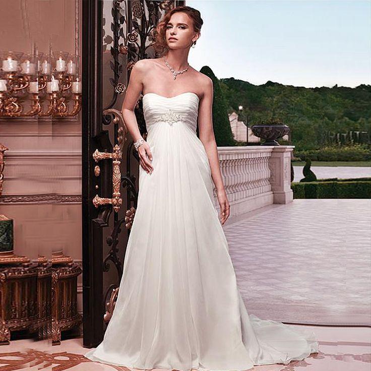 Wedding - A-line Lace Sleeveless Wedding Dress