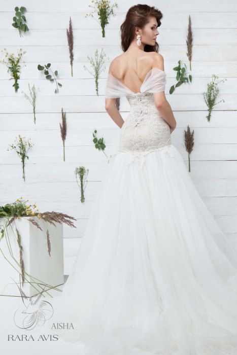 Mariage - Sexy Wedding Dress AISHA, Sexy Wedding Dress ,wedding Dress, Lace Wedding Dresses, Tulle Wedding Dress, Lace Mermaid Wedding Dress