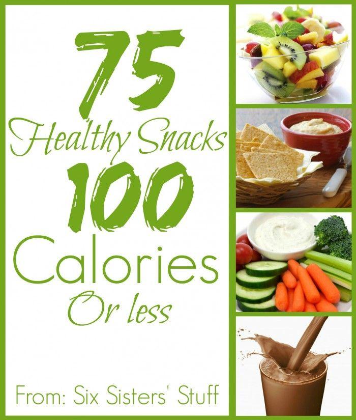 Hochzeit - 75 Healthy Snacks 100 Calories Or Less 