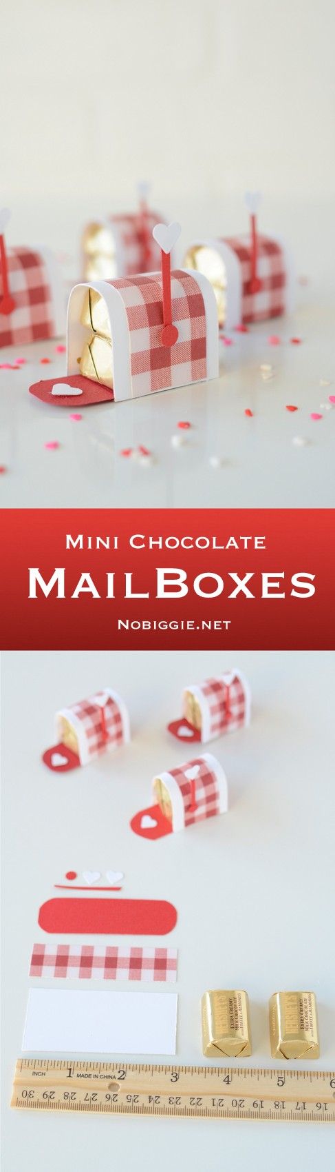 زفاف - Mini Chocolate Mailboxes