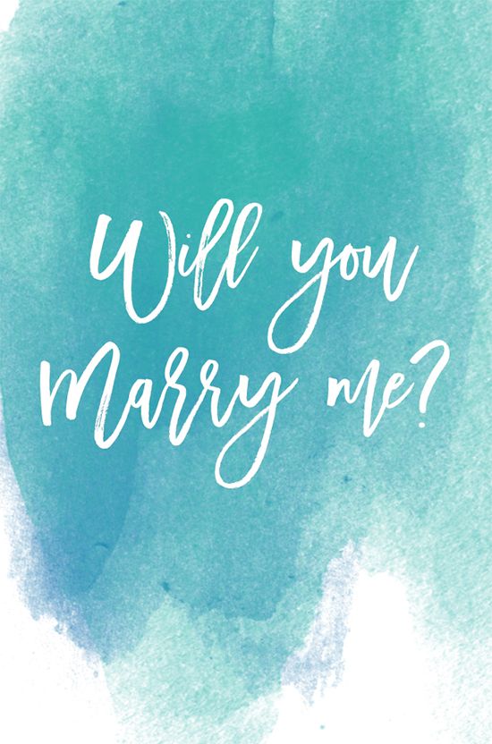 Hochzeit - Will You Marry Me With Blanc De Bleu
