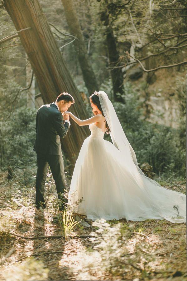 Hochzeit - Enchanting Mountain Bridal Portraits