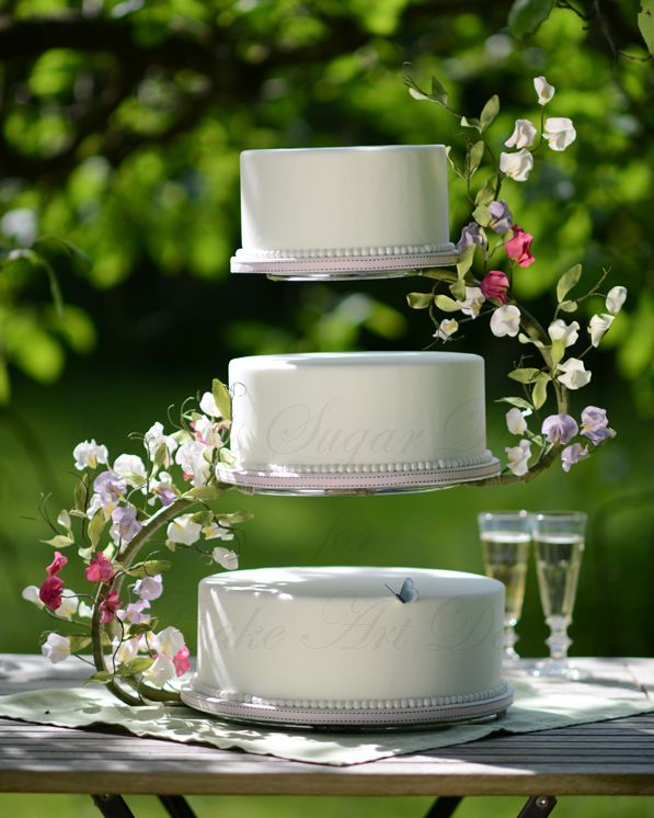 Wedding - A Midsummer Night Dreams — Round Wedding Cakes