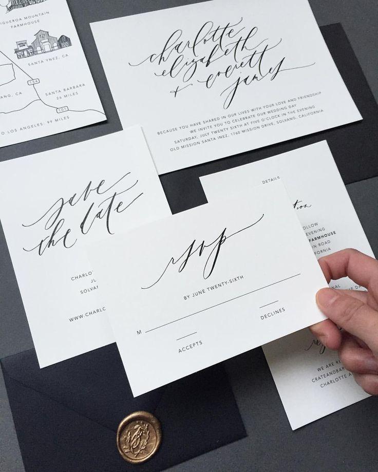 زفاف - Karla Lim (Written Word) On Instagram: “A Peek Into Our   Suite! I Love This Calligraphy   Text Combo, In Elegant Black And White, And Our Calligraphy Wax…”