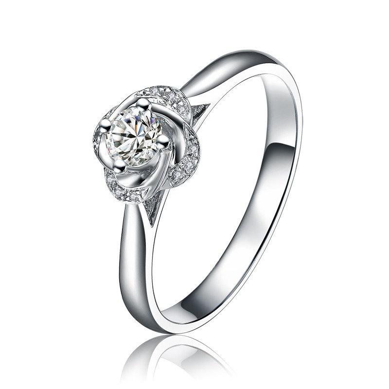 زفاف - Moissanite Solitaire ring, Round Moissanite Engagement Ring, Moissanite Bridal Ring, Solitaire Engagement Ring, Solitaire Bridal Ring