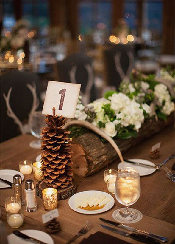 Hochzeit - 10 Ideas For A Winter Wonderland Wedding