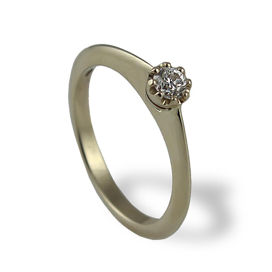 زفاف - Mor Engagement  Ring, White Gold, Diamond Engagement Ring, Solitaire Engagement Ring, Flower Ring, Romantic Gold Ring Gift