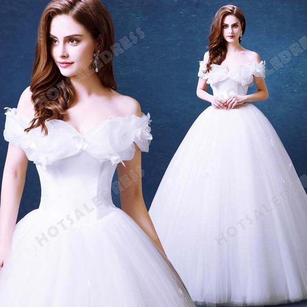 Mariage - Ball Gown Sweet Strapless Sweetheart Wedding Dress 2016 New Custom Made