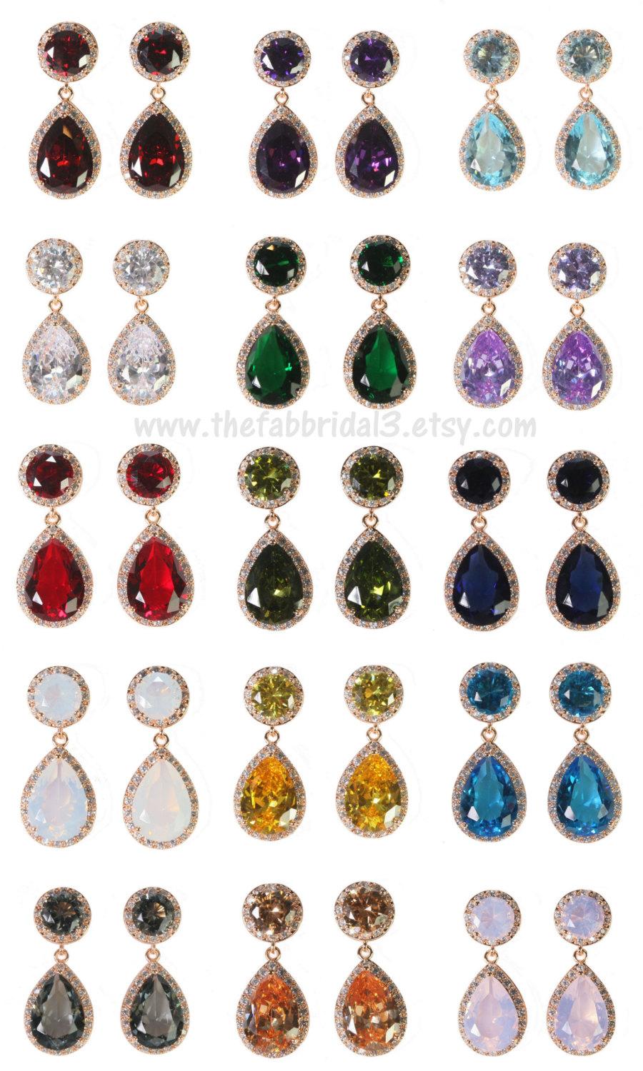 زفاف - Purple earrings, purple drop Earrings, Bridesmaid Gift Wedding Earrings Bridal Jewelry ,Puple Danlge Earrings, Purple plum Earrings, Gift