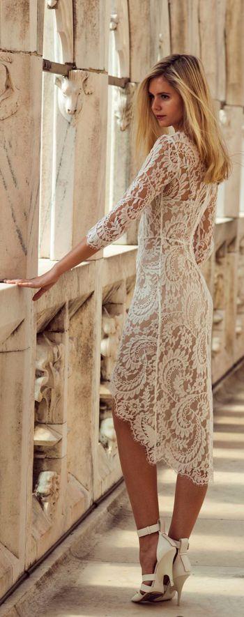 Wedding - 15 The Best Look This Summer With Sexy Lace Dresses