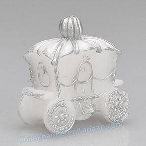 Hochzeit - Baby Shower Favor LZ013/A Happily Ever After Carriage Candle-淘宝网全球站