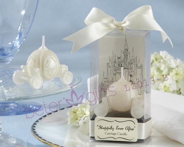Mariage - Happily Ever After Carriage Candle Bridal Showers LZ013/B
