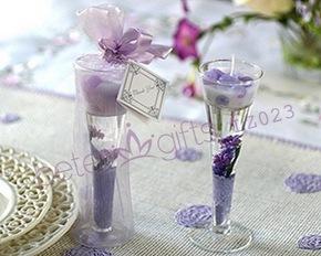 Wedding - LZ023 Lavender Gel Candle Bachelorette Bridal Wedding Gifts-淘宝网全球站