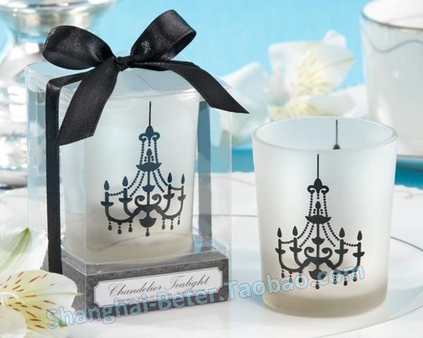 زفاف - Quinceanera Chandelier Glass Tealight Holder BETER-LZ044 Candle