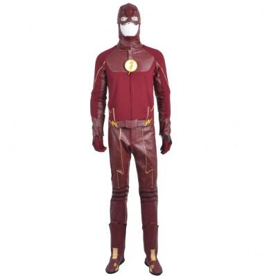 Mariage - Flash Season II Barry Allen Cosplay Costume from alicestyless.com