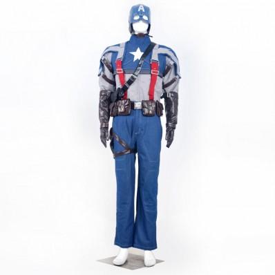 زفاف - alicestyless.com Captain Amercia 1 Steve Rogers Cosplay Costumes Custom Made