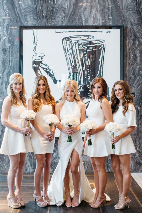 Свадьба - It's Official: This Bridesmaid Crew Is What  Are All About