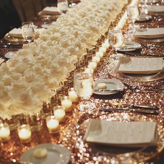 Mariage - Sarah Trotter On Instagram: “A Beautiful Head Table Can Make The Whole Room!        planner”