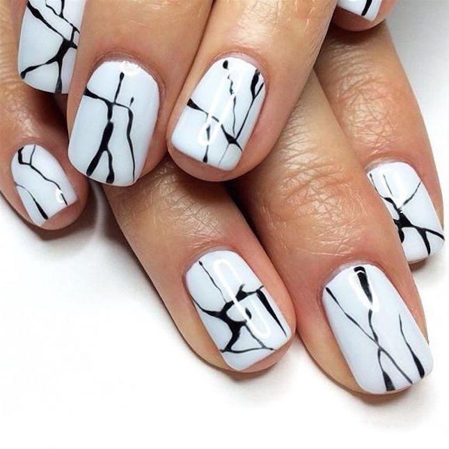 Wedding - 17 Ways To Get OMG-Worthy Marble Nails For Fall