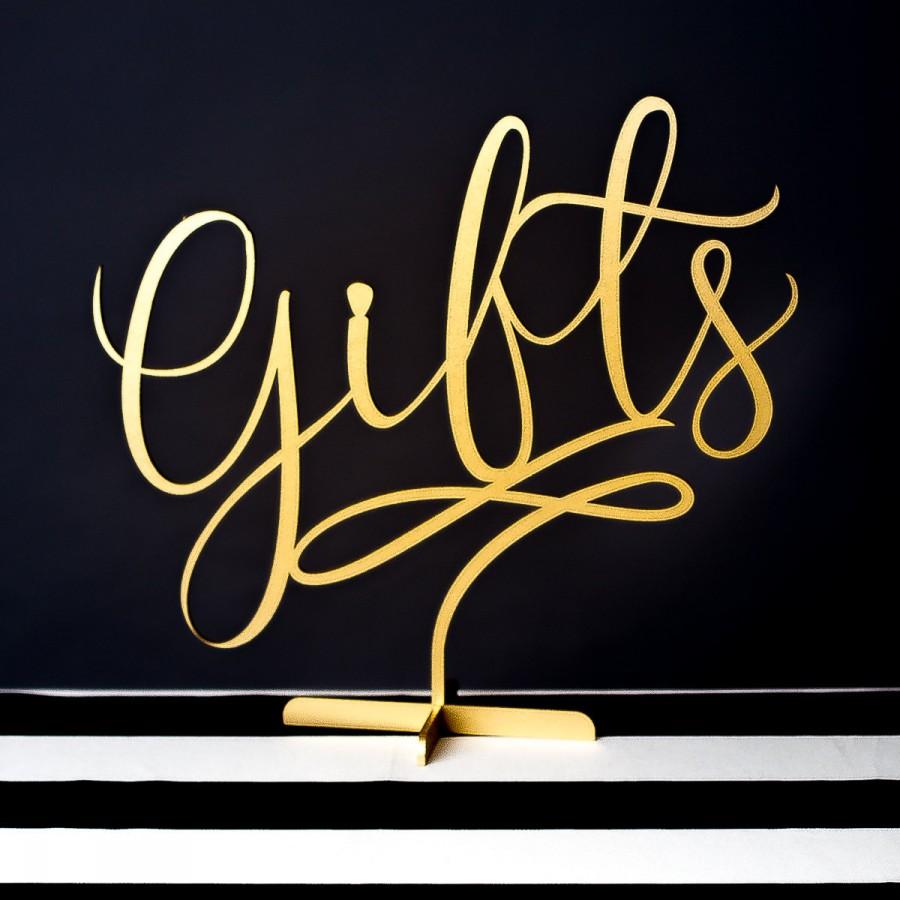Wedding - Wedding Gifts Sign - Gifts Table Sign - Joyful Collection