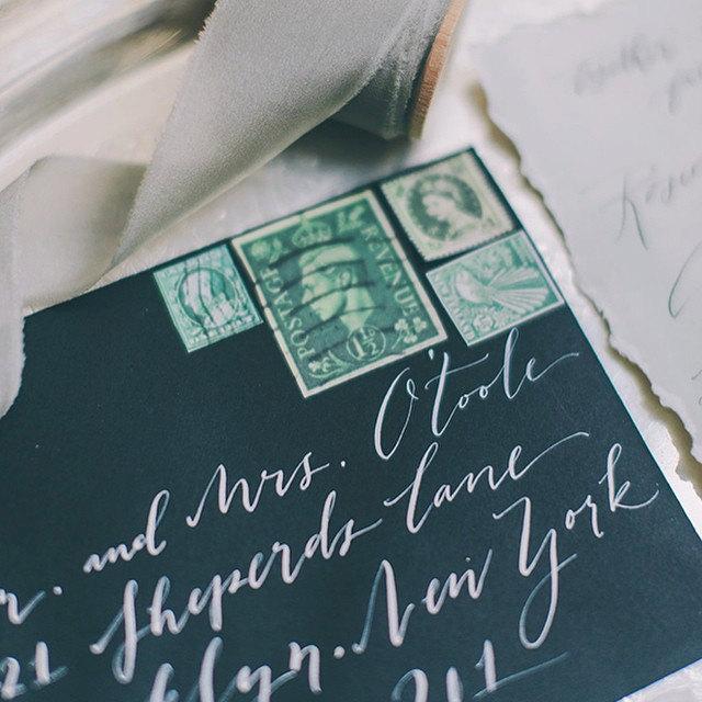 Hochzeit - Wedding Calligraphy Envelope Addressing