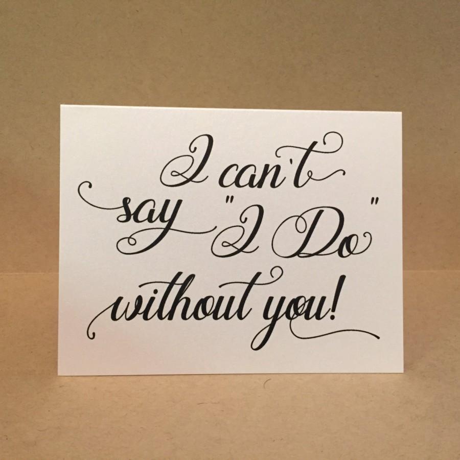 Свадьба - Will You Be My Bridesmaid Card Cards Maid of Honor Flower Girl Bridal Party Proposal