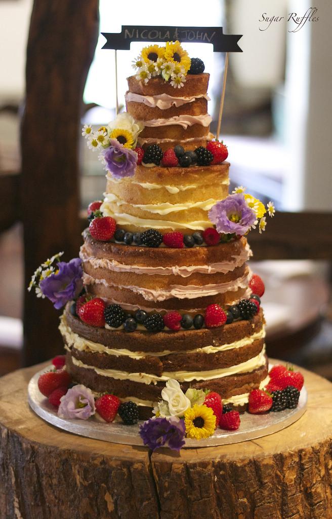 Hochzeit - Rustic Wedding Cake