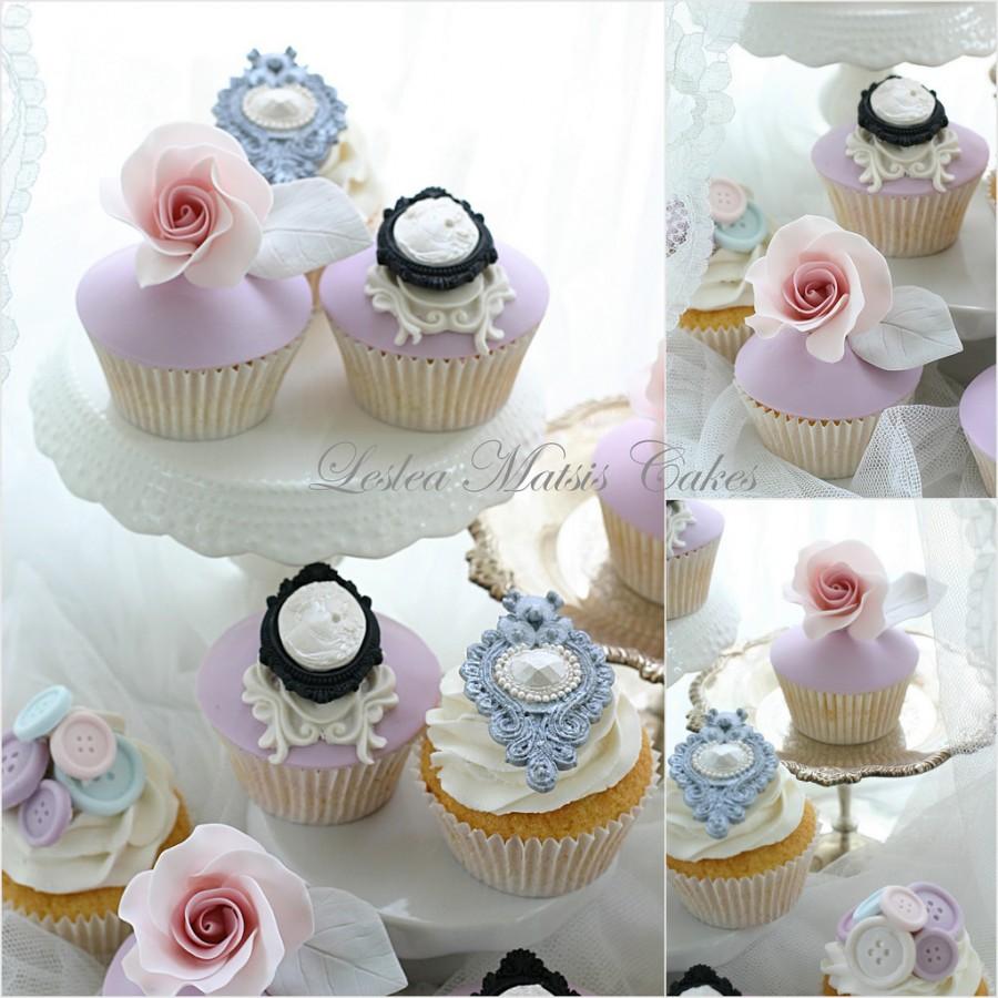 زفاف - Vintage Cupcakes