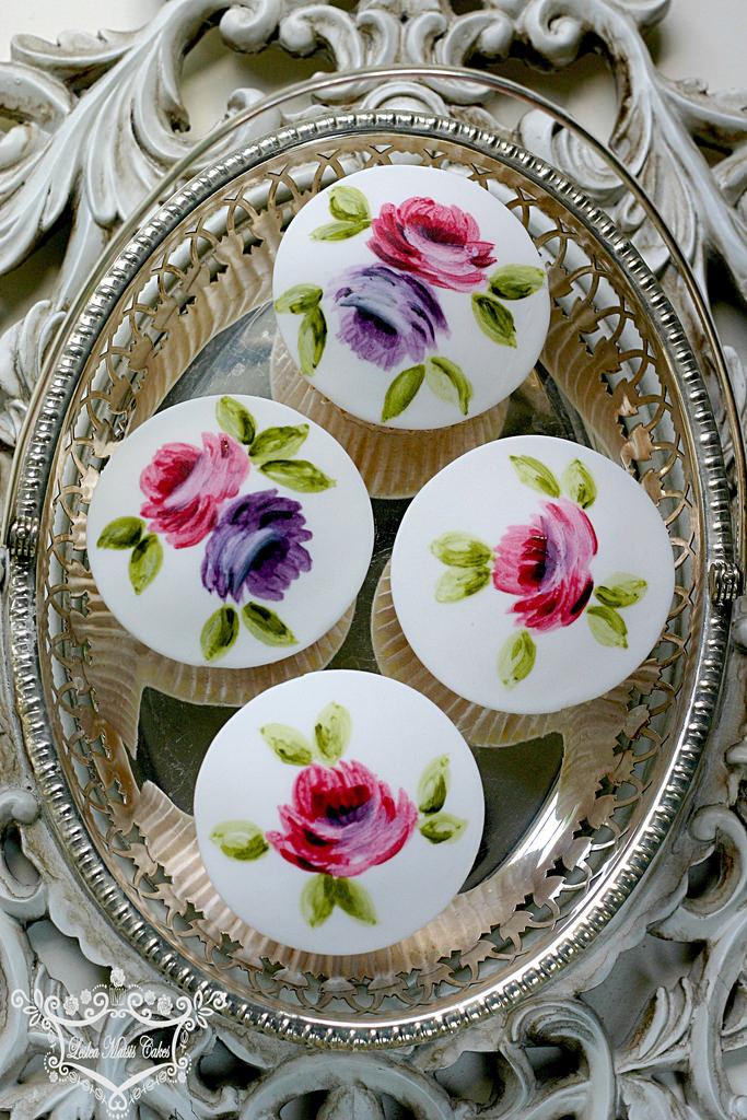 Свадьба - Rosey Cupcakes