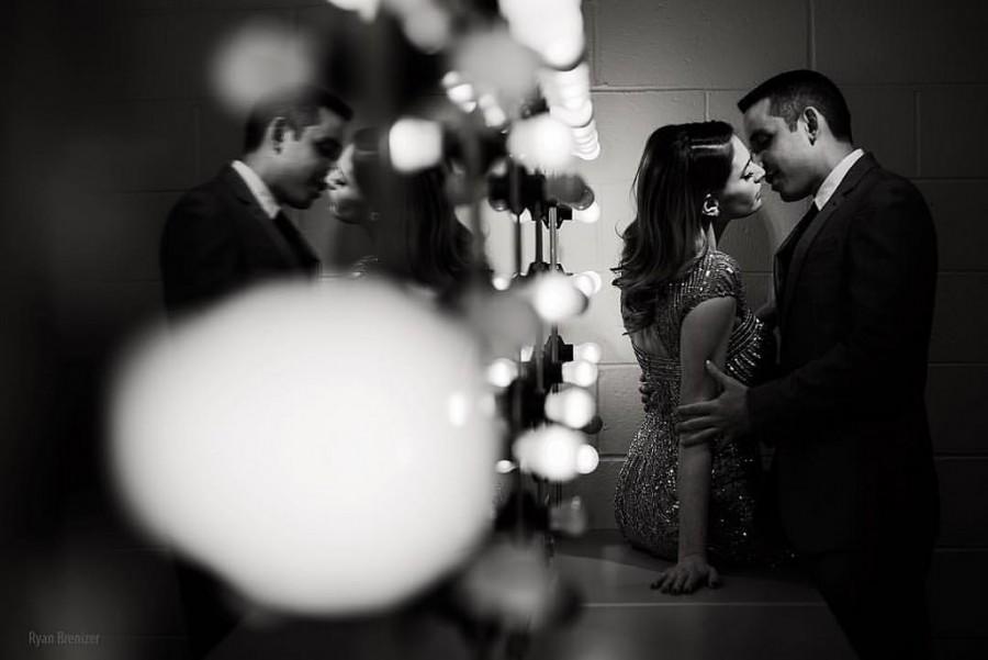 Wedding - Continuing With The Theatrical Theme Of Amy And Gil's Engagement Shoot With Some F/0.95 Fun In The Dressing Room. ---     images    