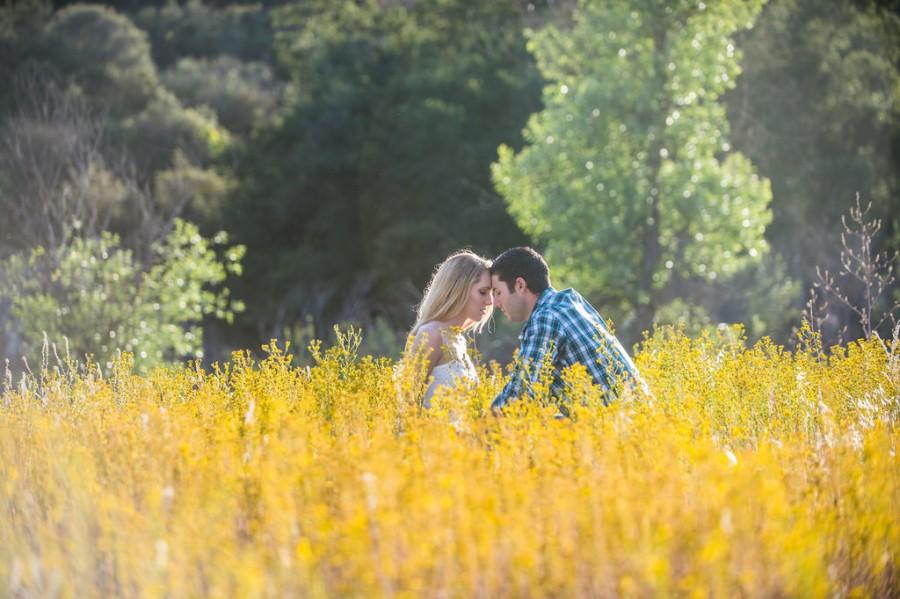 Wedding - Kissing In Wildflowers