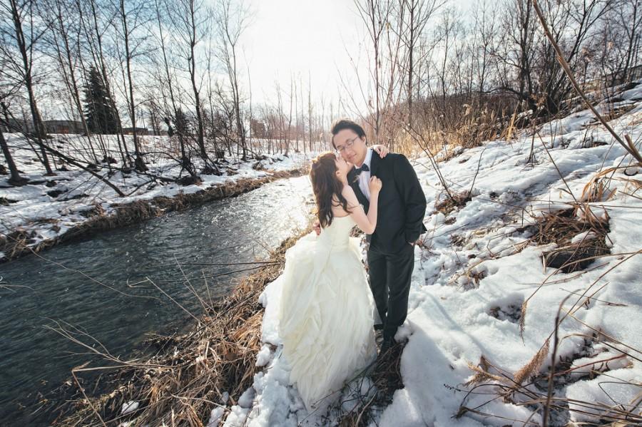 Wedding - [Prewedding] Kiss In The Snow
