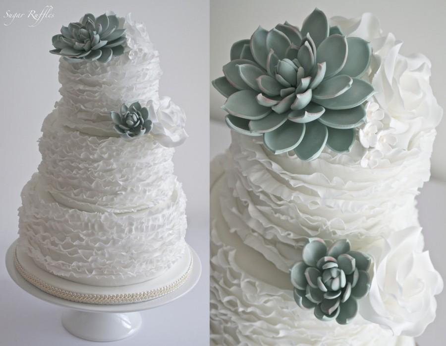 Hochzeit - Succulent Wedding Cake