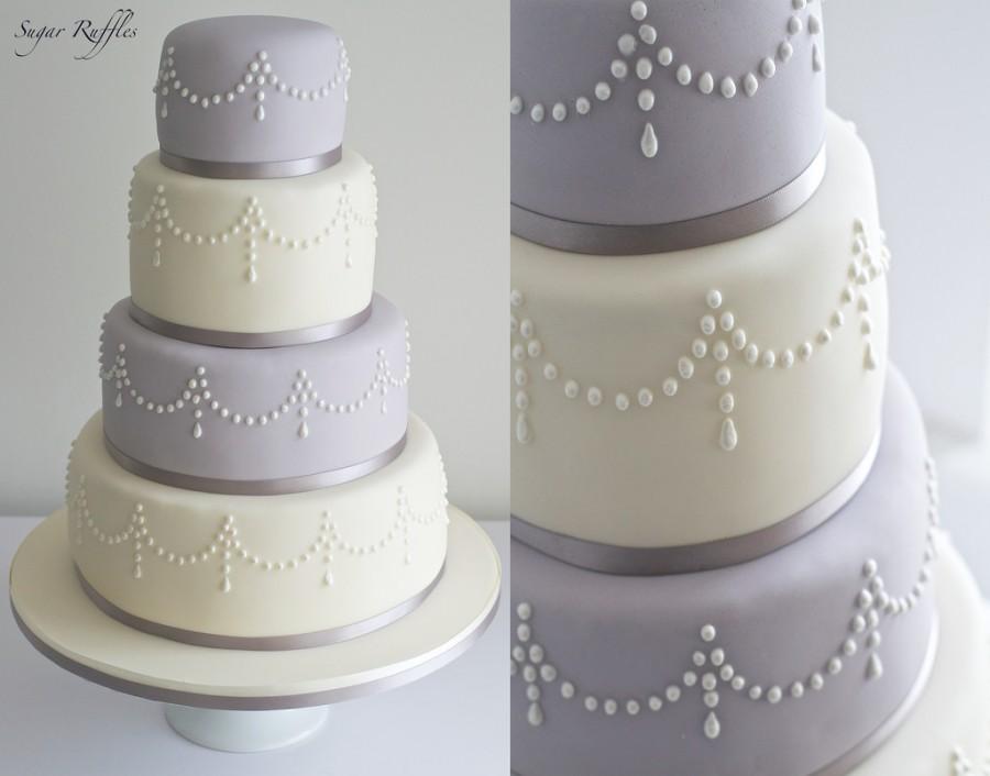 Hochzeit - Pearl Wedding Cake