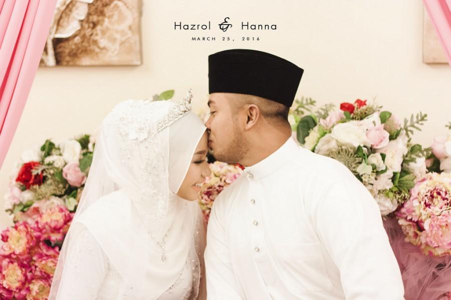Mariage - Hazrol & Hanna Solemnization