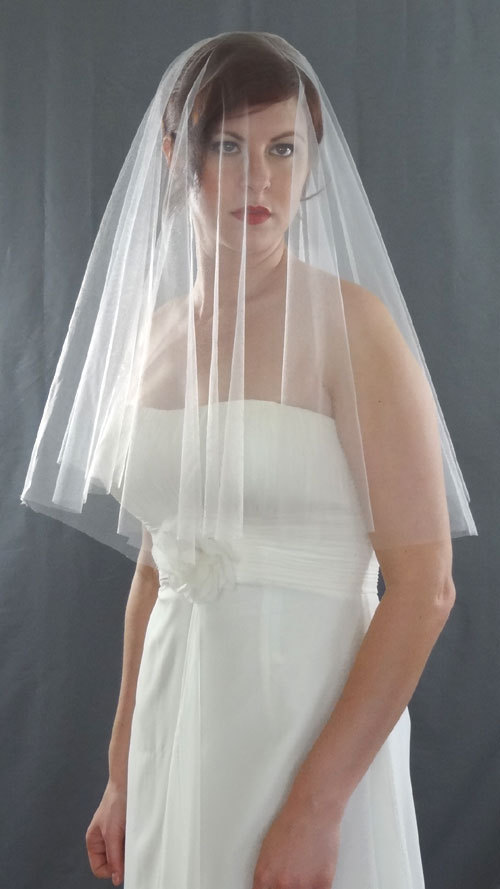 زفاف - Pink Blush Wedding Veil, Rose Bridal Veil