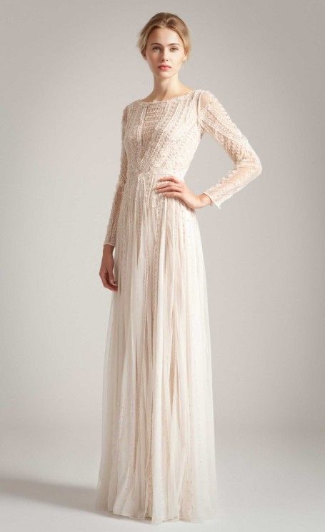 زفاف - Long Christa Dress