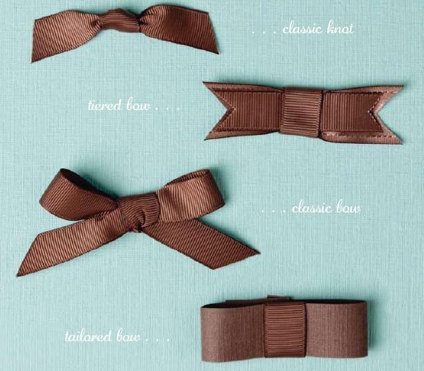 Wedding - How To Tie Cute Bows