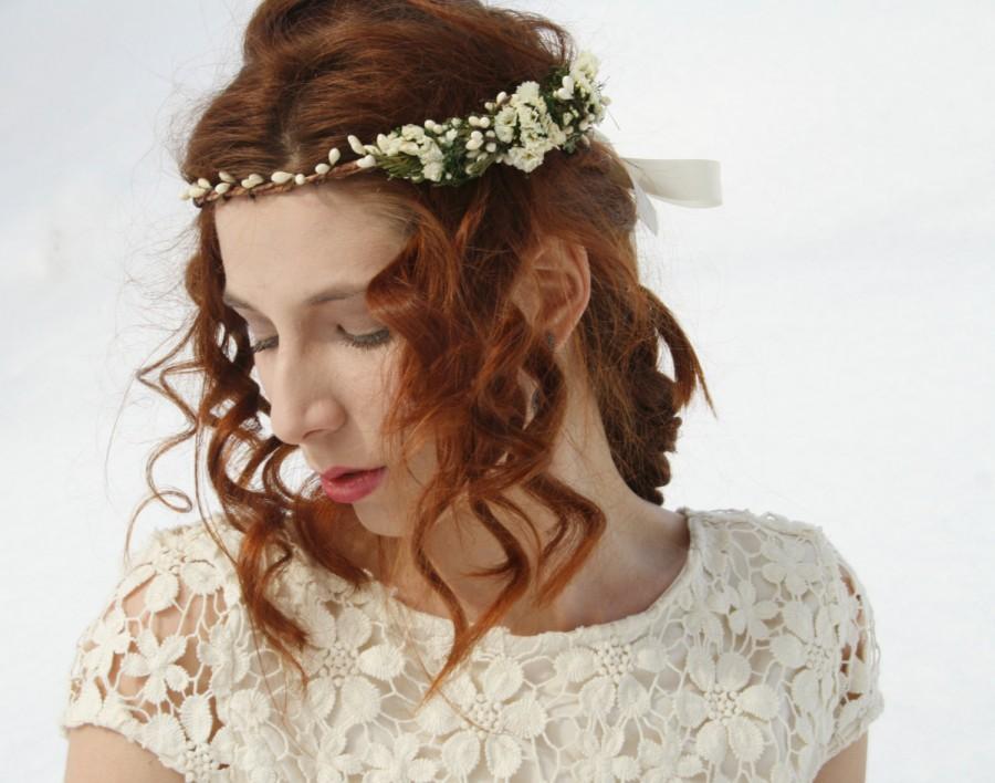 bridal flower headband