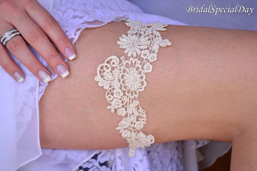 زفاف - Wedding Garter, Wedding Garter Set, Keepsake Garter, Garter Sets, Bridal Garters, Unique Wedding Garters, Ivory Garter, Ivory Bridal Garter