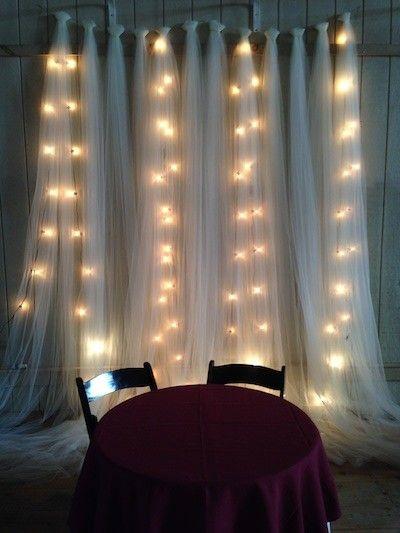 Hochzeit - Wedding Magic With Twinkle Lights