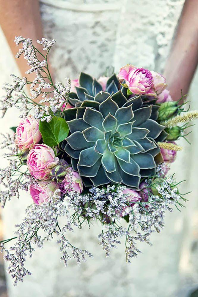 Wedding - 30 Wedding Bouquets That Are Beautiful & Unique