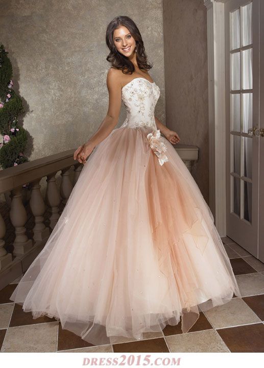 Свадьба - Pink Quinceañera Dresses!