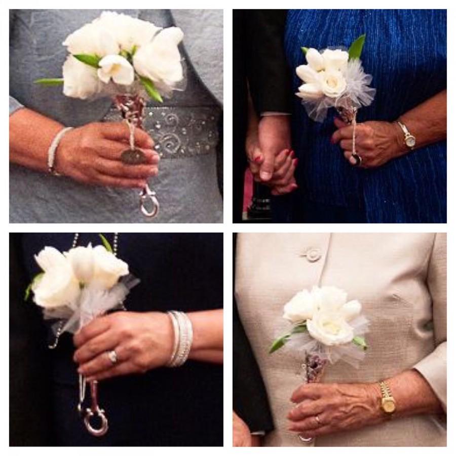 زفاف - Set of 2 Tussy Mussy bouquet holder