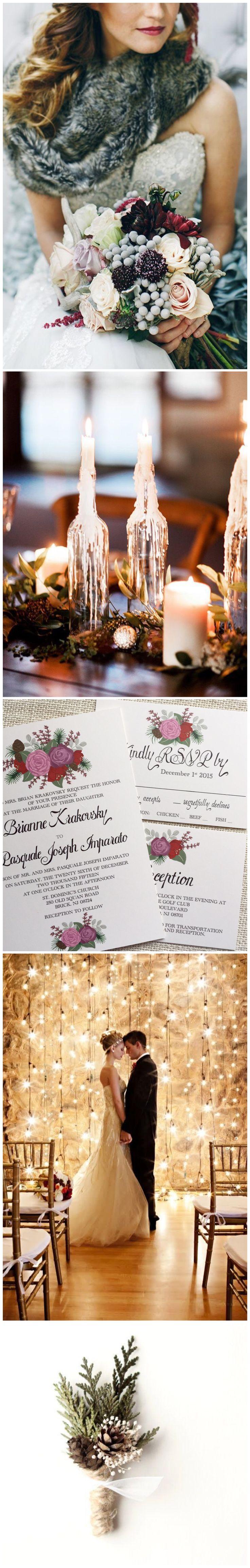 Свадьба - Bouquet Inspired Wedding Invitations