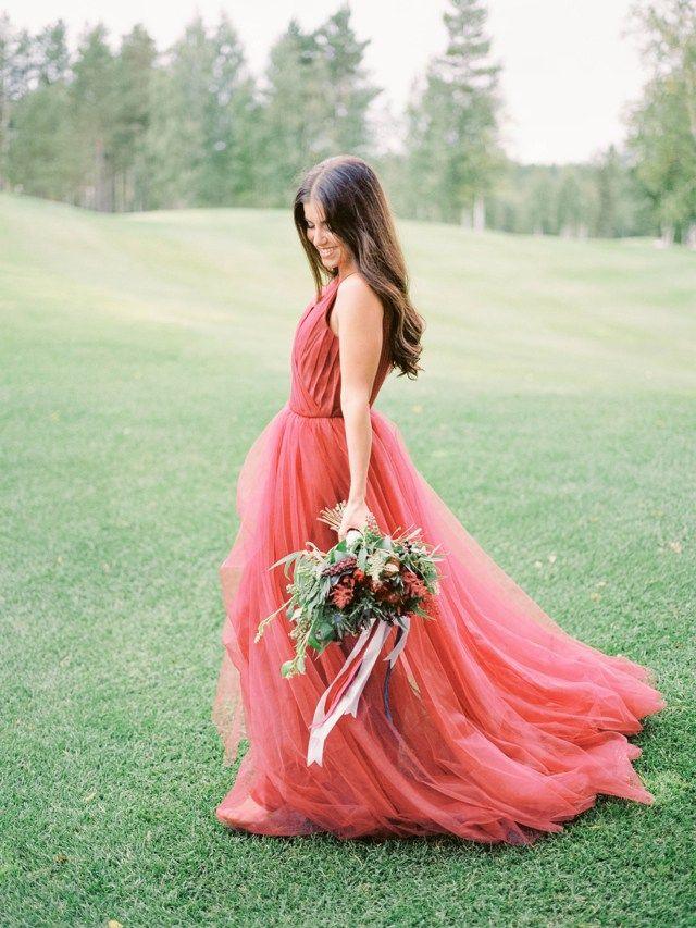 Свадьба - Sultry Red Wedding Inspiration